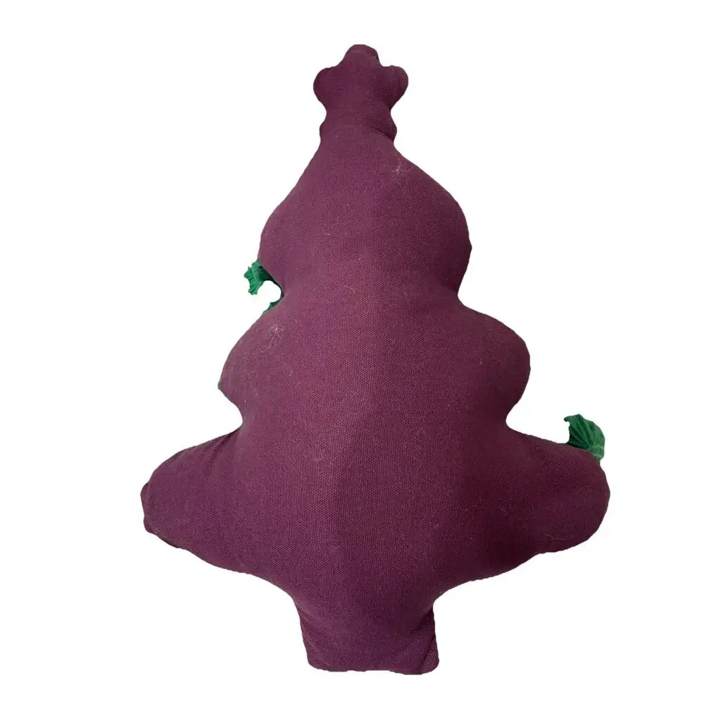 Jungalow Opalhouse Christmas Tree Pillow Green Tassels Embellished Whimsy NEW